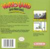 Wario Land - Super Mario Land 3 Box Art Back